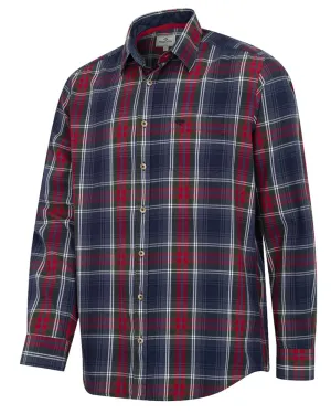 Hoggs of Fife Taransay Plaid Twill Shirt Farm Duty Flannel Shirts