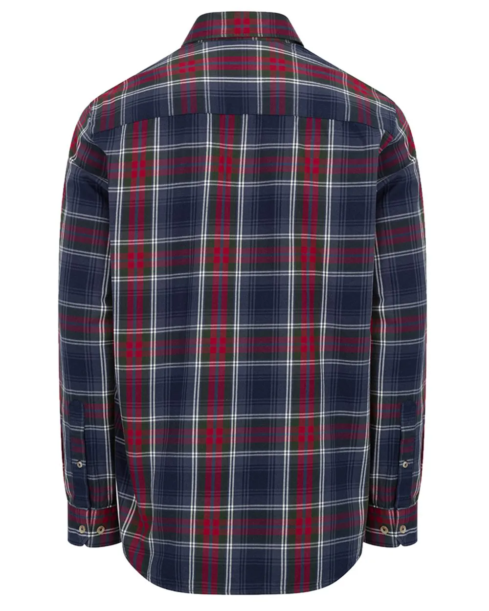 Hoggs of Fife Taransay Plaid Twill Shirt Cotton Farming Shirts