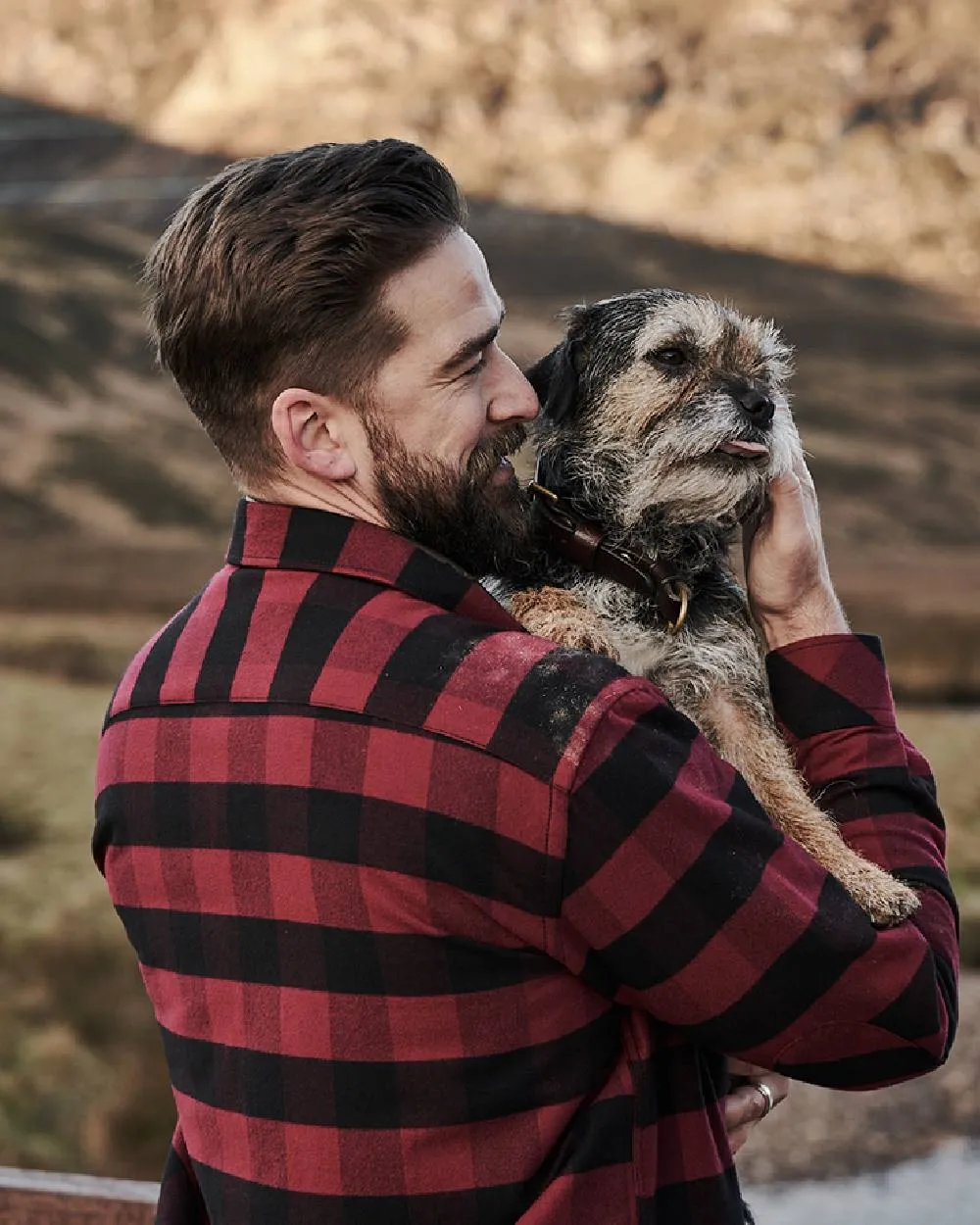 Hoggs of Fife Tentsmuir Flannel Shirt Workwear Button Shirts