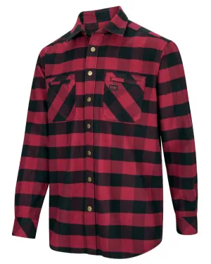 Hoggs of Fife Tentsmuir Flannel Shirt Breathable Work Shirts