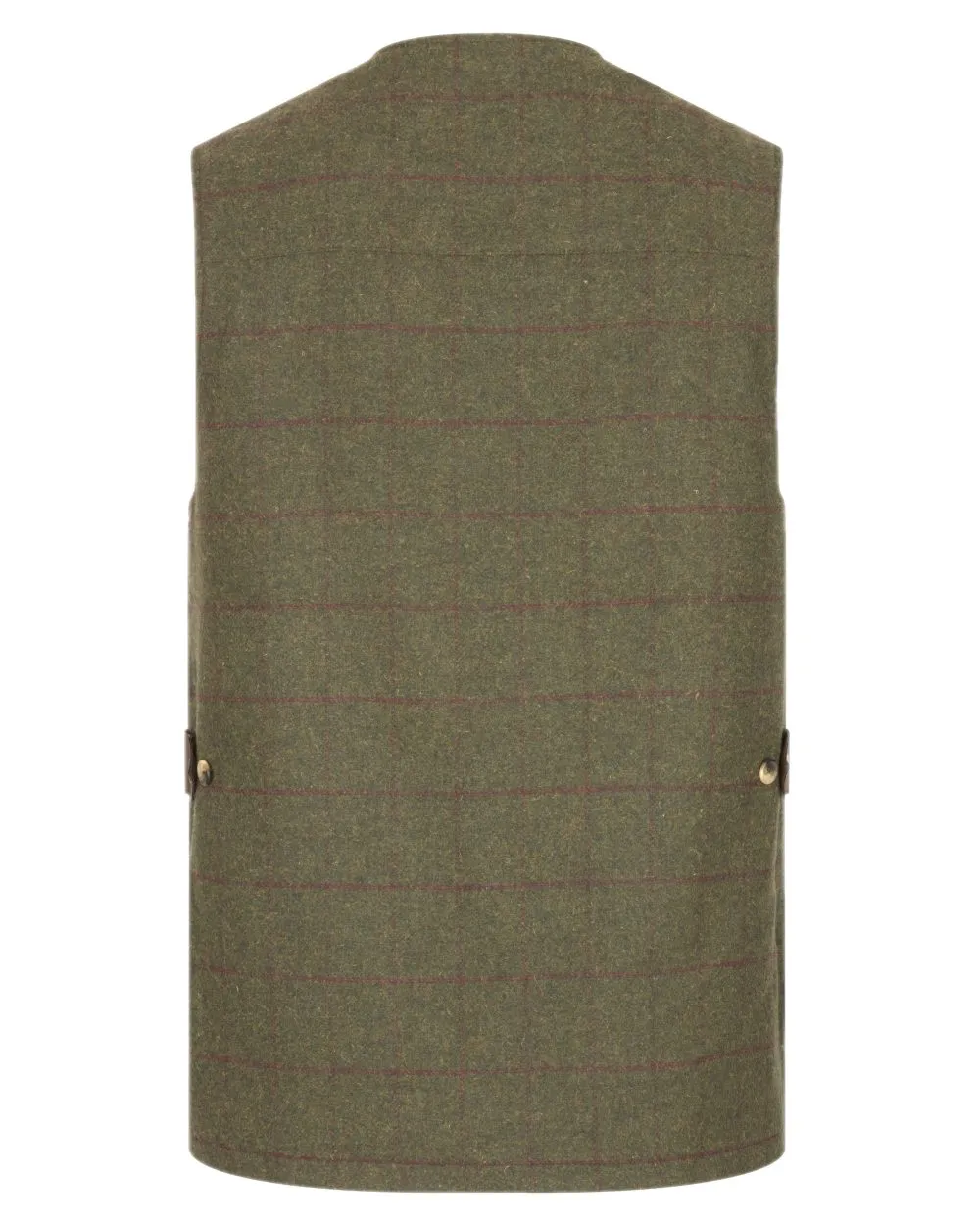 Hoggs of Fife Tummel Tweed Field Waistcoat Plain Dress Shirts Men