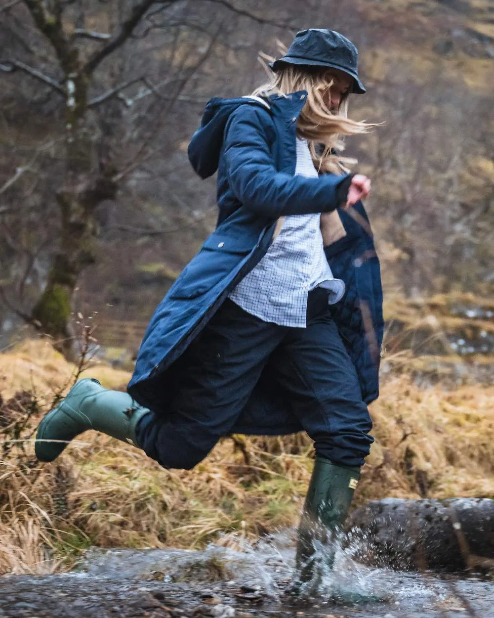Hoggs of Fife Waxed Bush Hat Waxed Outdoor Jackets
