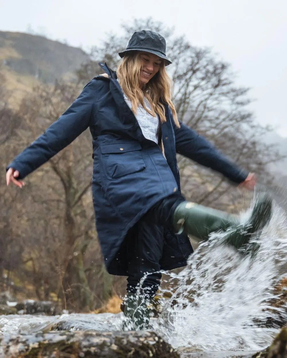 Hoggs of Fife Waxed Bush Hat Waxed Outdoor Jackets