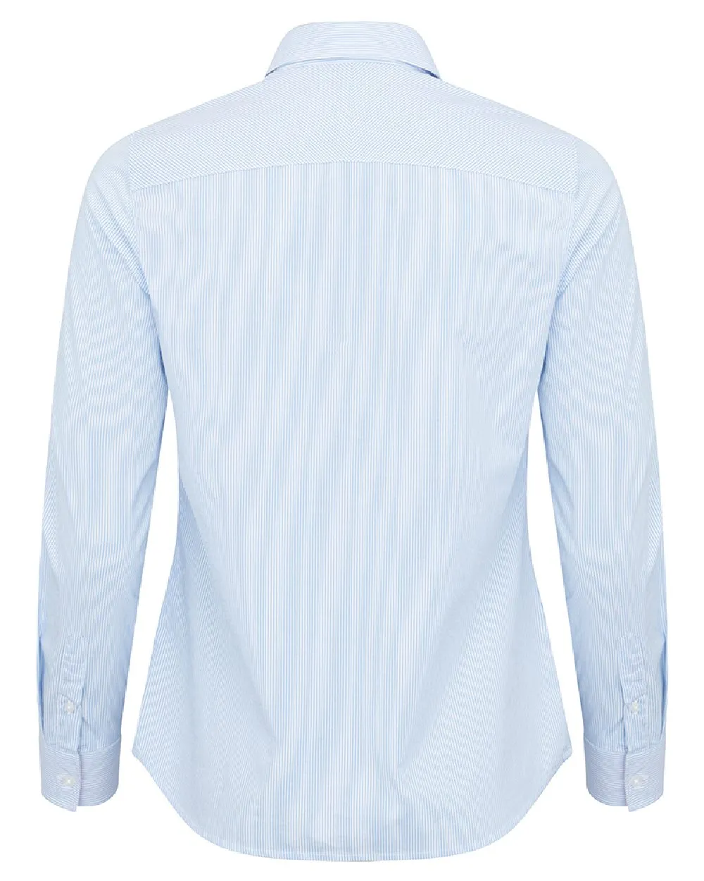 Hoggs of Fife Womens Ingliston Stretch Stripe Shirt Hoggs Polo Shirts