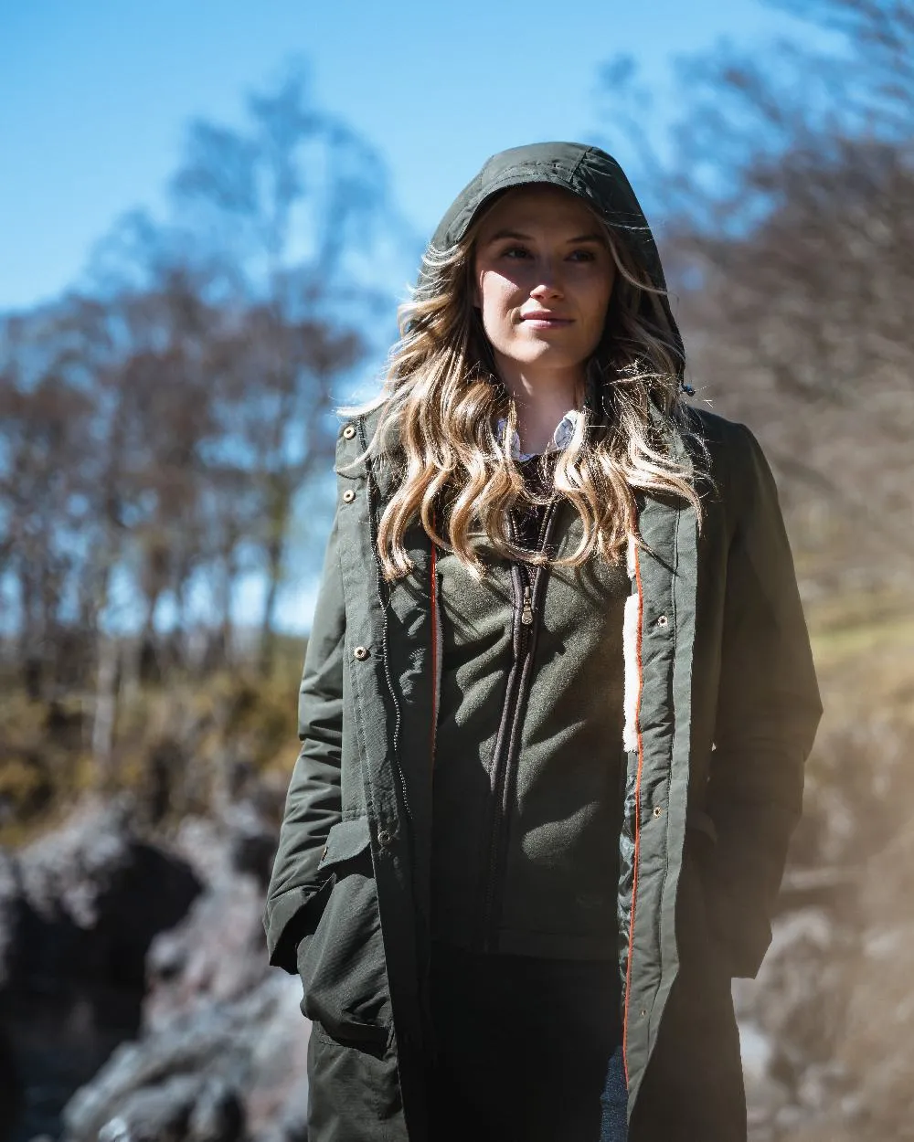 Hoggs of Fife Womens Walker Long Coat Dog Walking Waterproof Jackets