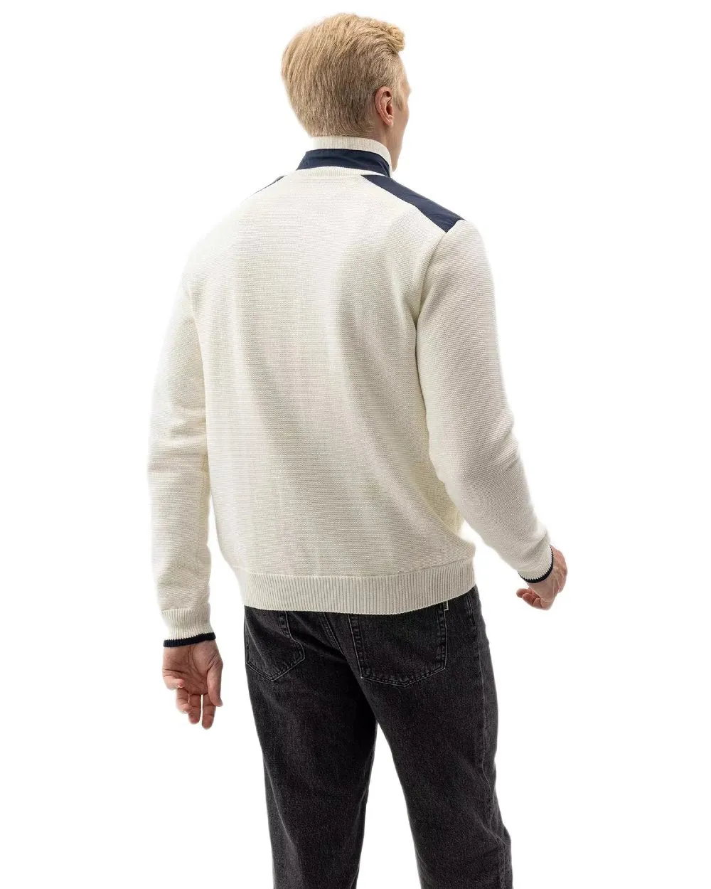 Holebrook Mens Eskil T-Neck Windproof Sweater Zip Neck Sweaters Men