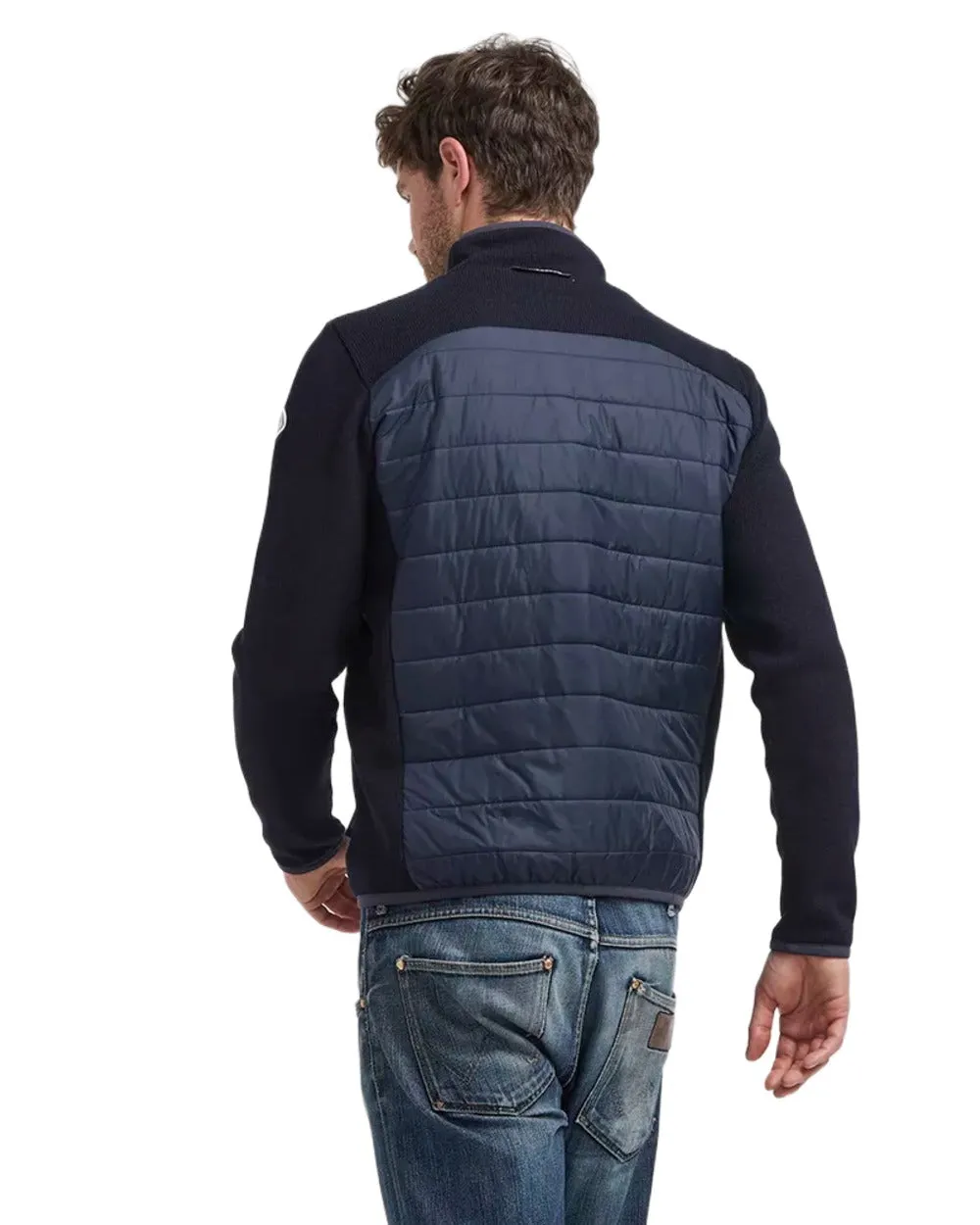 Holebrook Mens Peder Full Zip Windproof Jacket Quilted Outdoor Jackets