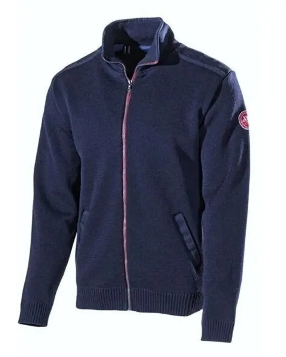 Holebrook Mens Peter Wool Full Zip Windproof Jacket Men's Wool Knit Cardigans