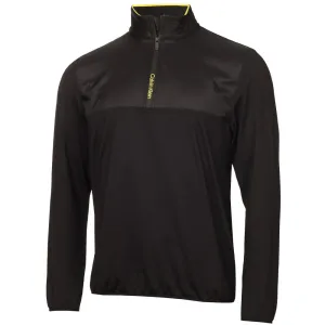 Halloween Sale Calvin Klein Malden 1/4 Zip Pullover - Black