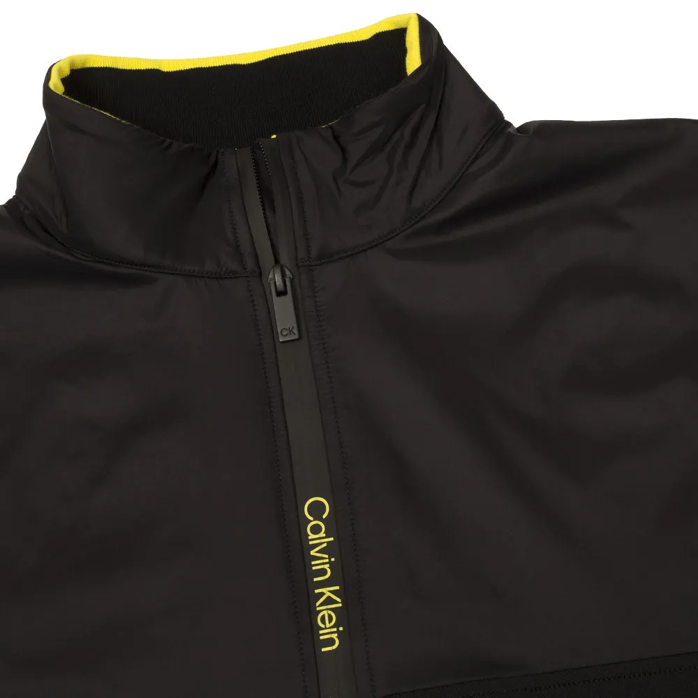 Built for the Bold Never Just Walk Calvin Klein Malden 1/4 Zip Pullover - Black