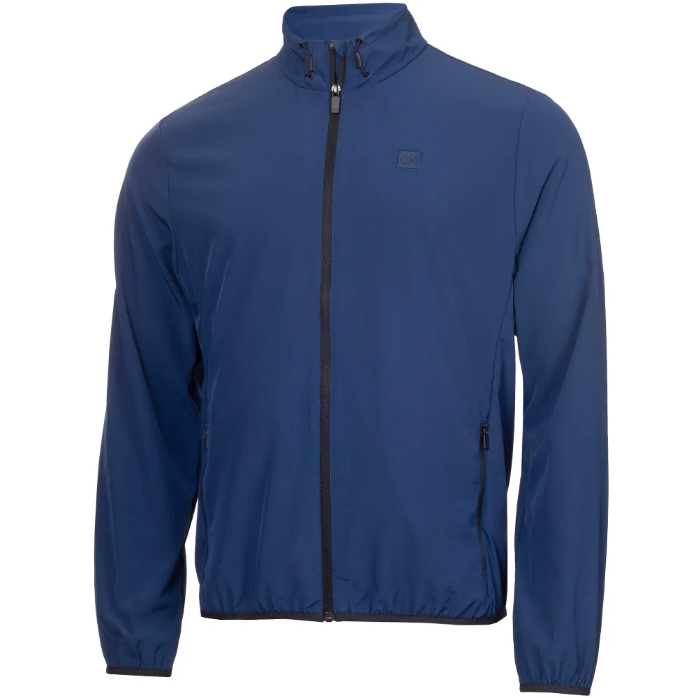 Labor Day Sale Calvin Klein Motion Full Zip Windbreaker Jacket - Ink
