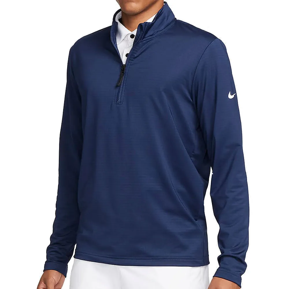 Built to Move You Lead with Style Nike Victory Dri-Fit 1/2-Zip Pullover - Midnight Navy/White