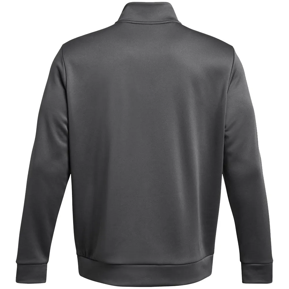 Make a Statement Under Armour Fleece 1/4 Zip Sweater - Castlerock