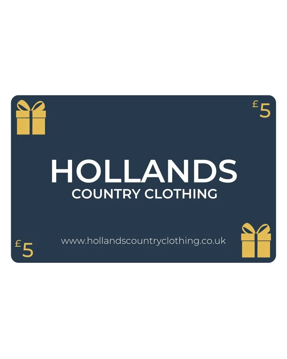 Hollands Country Clothing Gift Cards Full-Length Rain Coats