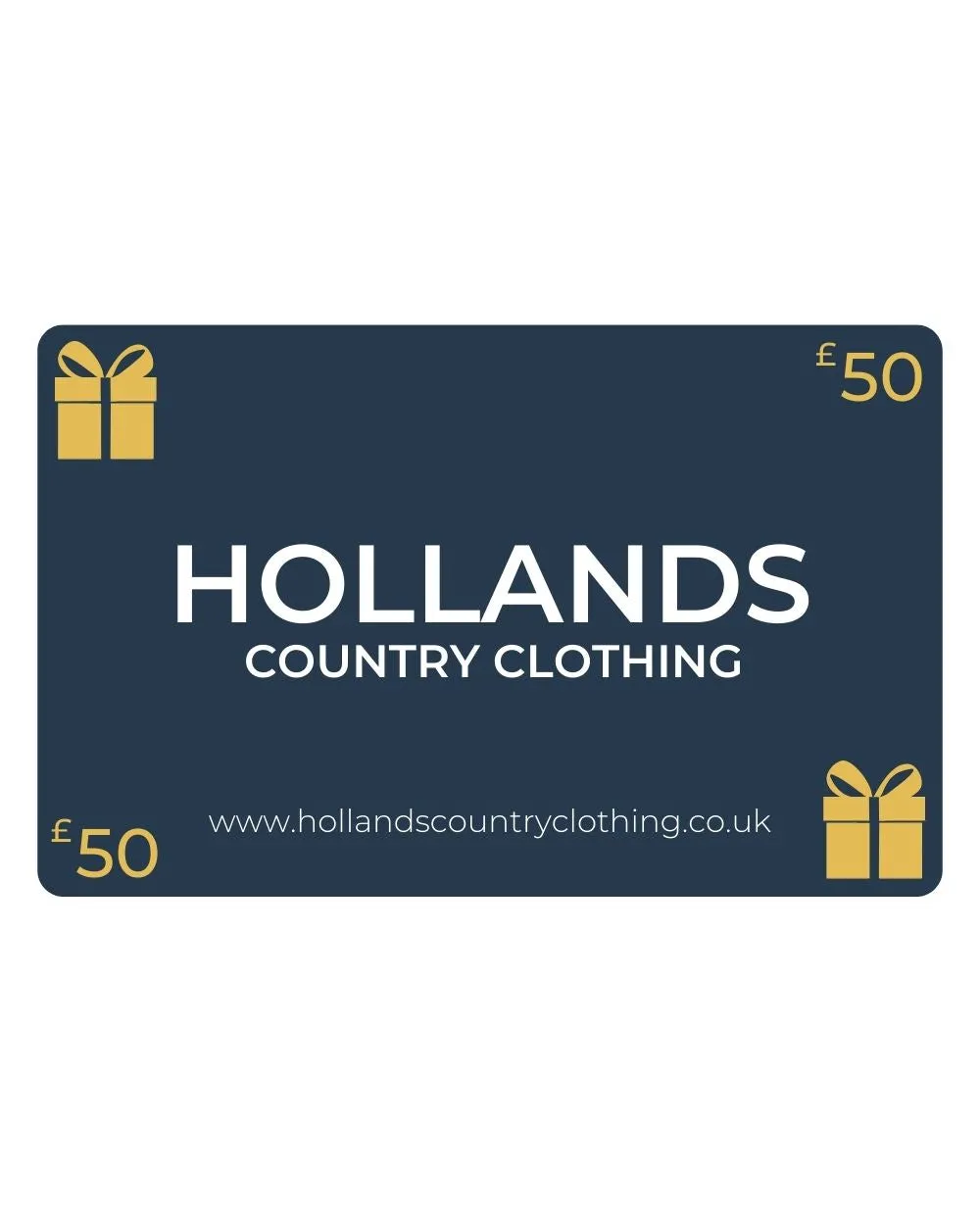 Hollands Country Clothing Gift Cards Men's Jackets and Coats