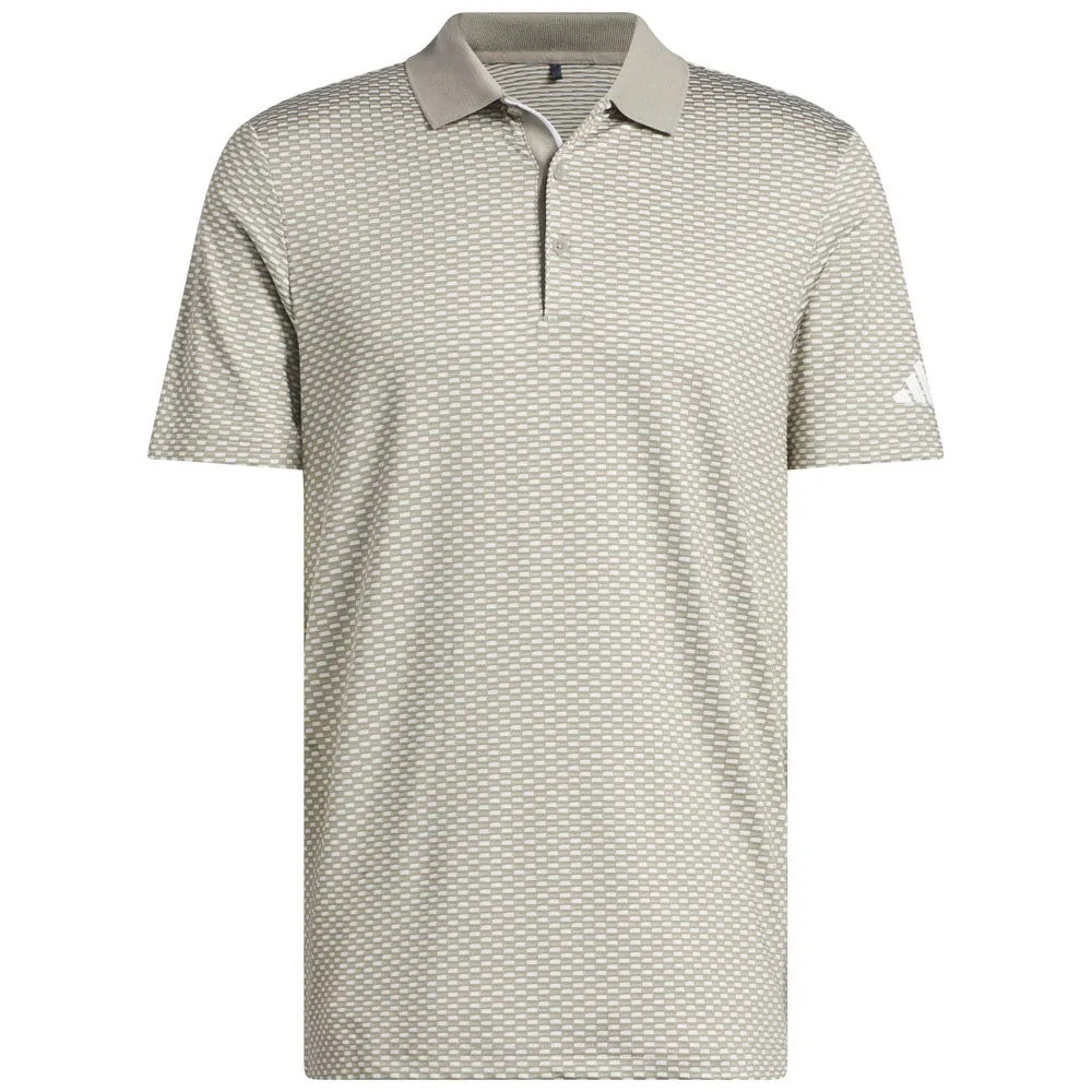 Adidas Beyond The Course Textured Polo Shirt - Putty Beige Exclusive Deal