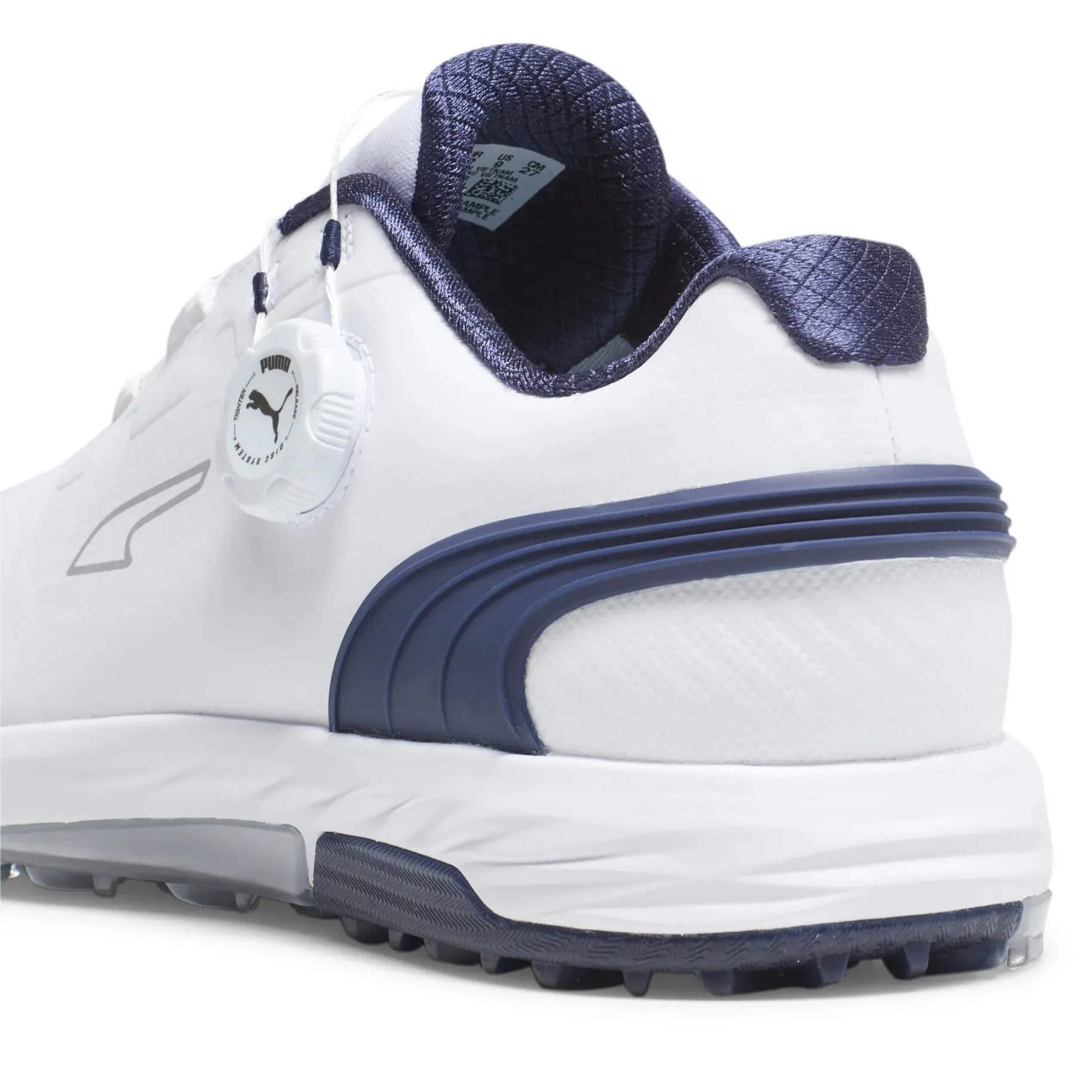 Puma Alphacat Nitro Disc Spikeless Golf Shoes - Puma White Easter Sale