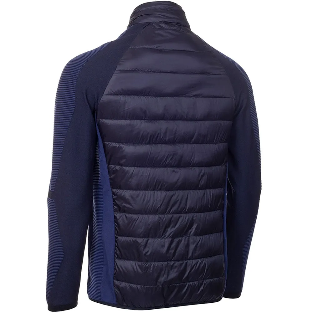 Calvin Klein Dynamo Tech Knit Jacket - Navy Move Beyond Ordinary