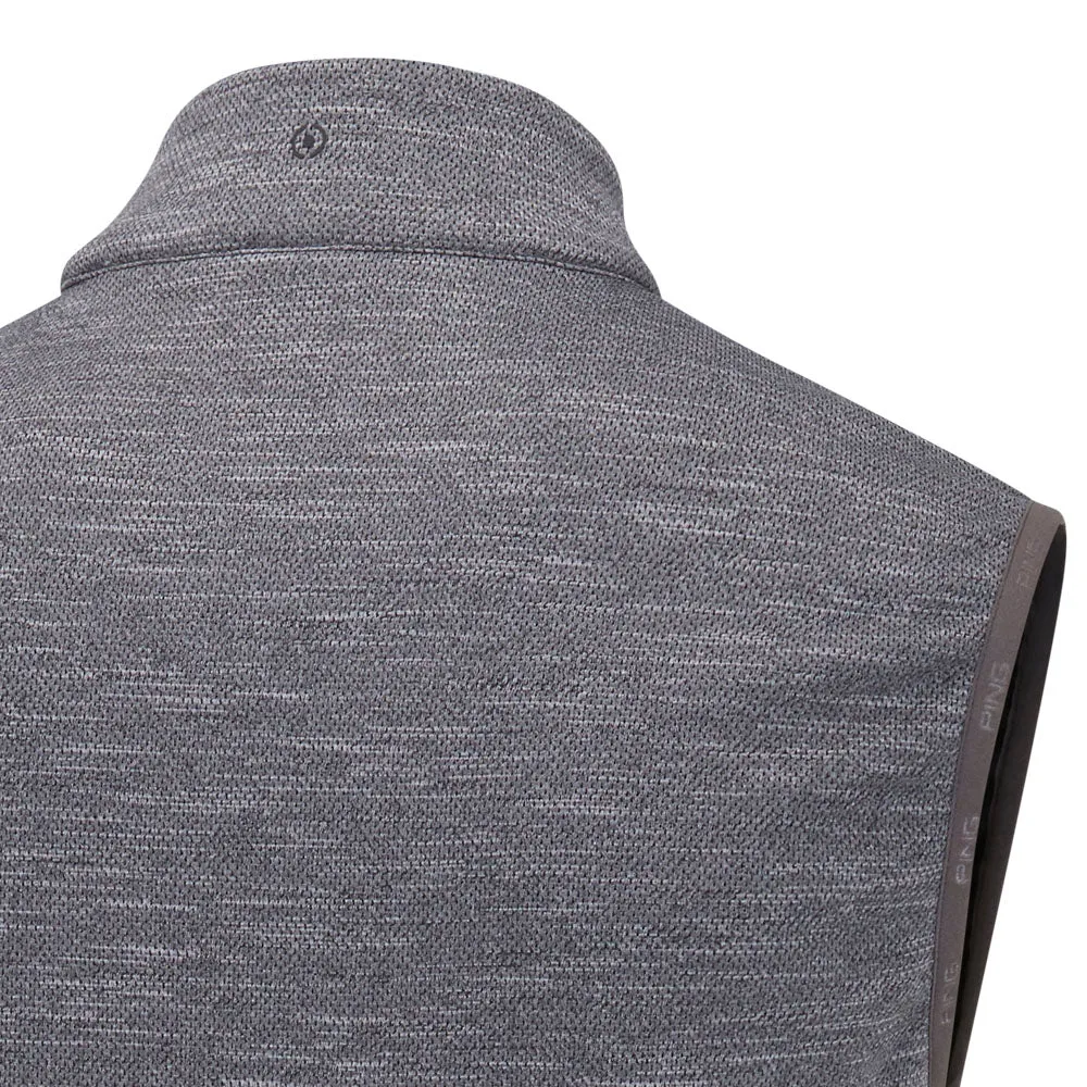 Ping Aaran Gilet - Steel Marl/Black Big Savings Loud Looks, Smooth Moves