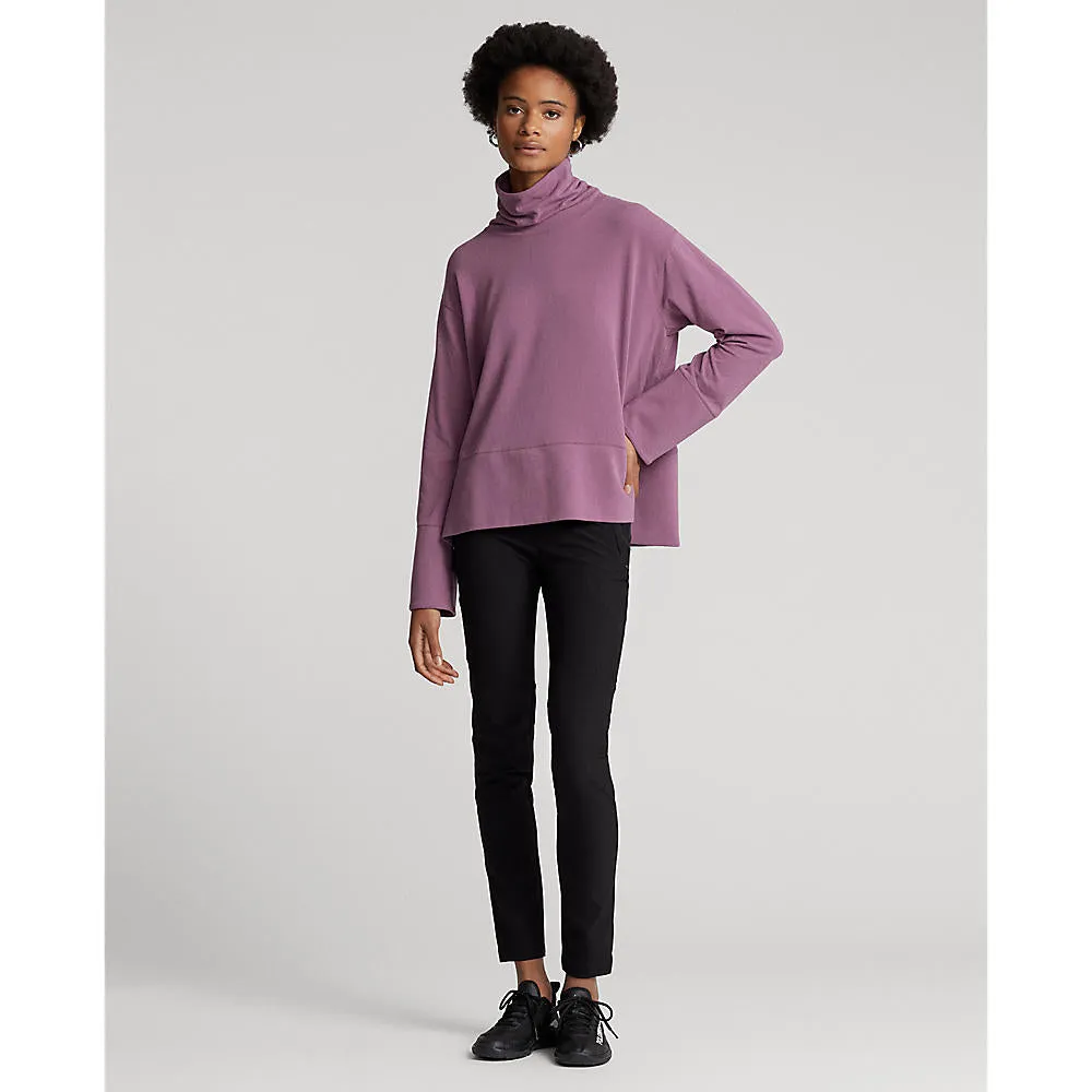 Mother's Day Sale Rlx Ralph Lauren Women'S Performance Cotton Blend Turtleneck - Aurora