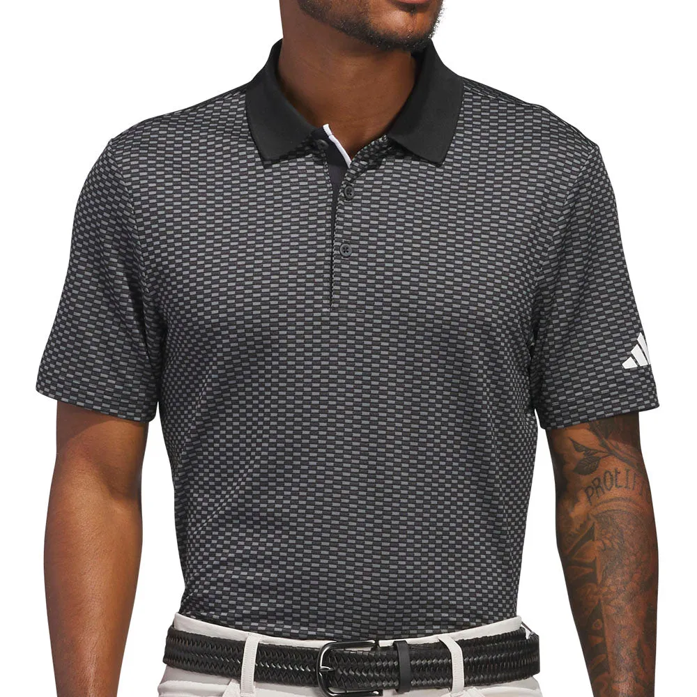 Flash Sale Adidas Beyond The Course Textured Polo Shirt - Black
