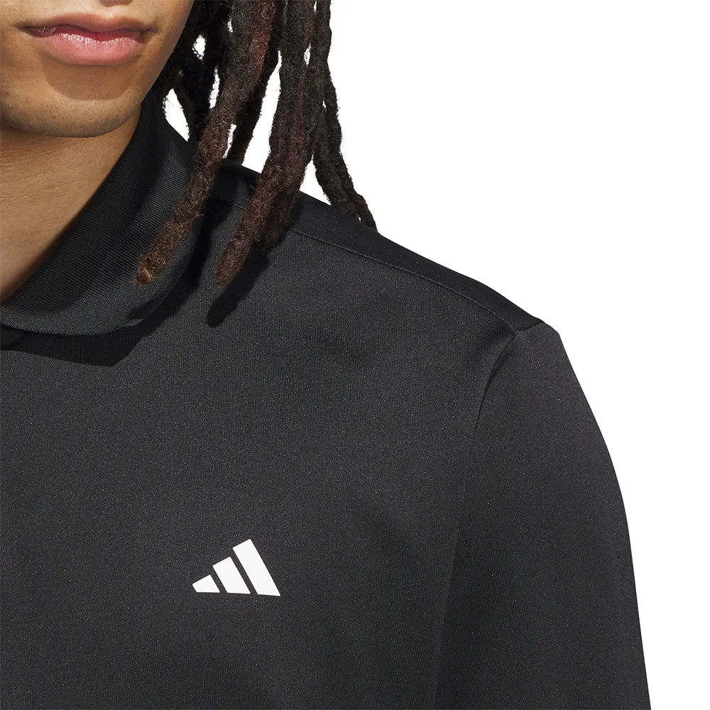 Adidas Ultimate365 Cold.Rdy Long Sleeve Polo Shirt - Black Mother's Day Sale