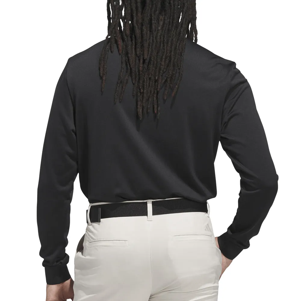 Adidas Ultimate365 Cold.Rdy Long Sleeve Polo Shirt - Black Footwear for the Fearless