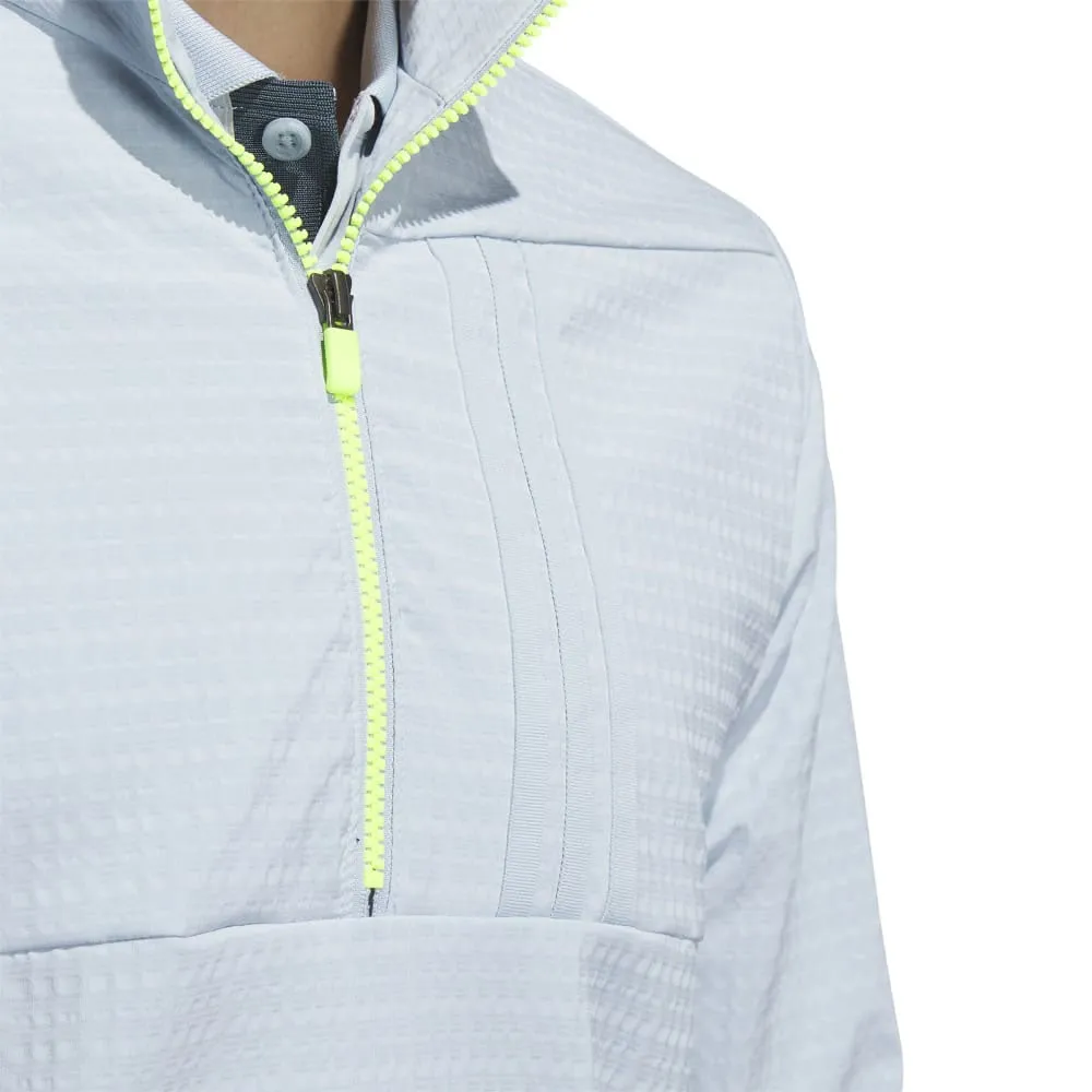 Clearance Sale Adidas Ultimate365 Tour Wind.Rdy 1/2 Zip Pullover - Wonder Blue