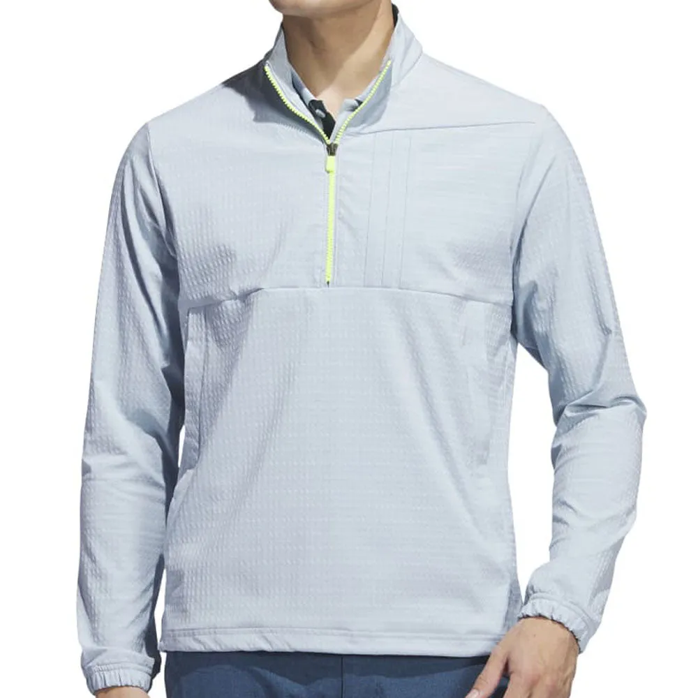 Born to Stand Out Adidas Ultimate365 Tour Wind.Rdy 1/2 Zip Pullover - Wonder Blue