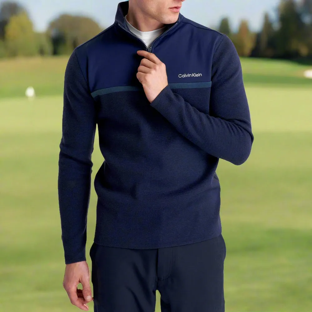 Fearlessly You Calvin Klein Padera Hybrid Sweater - Evening Marl