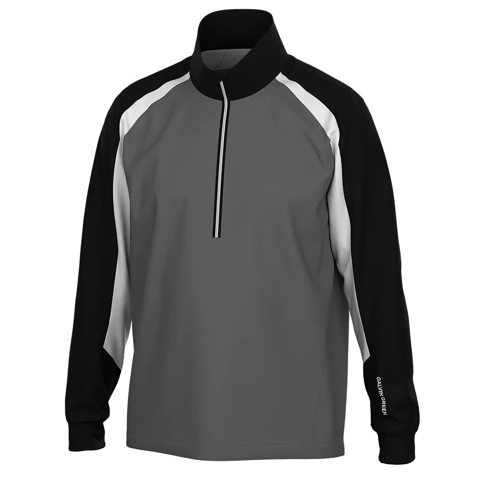 Winter Sale Galvin Green Laurent Windproof Pullover Jacket - Forged Iron/Black