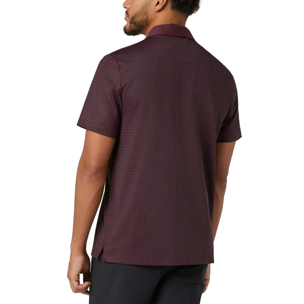 Original Penguin Pete'S Tee Time Polo Shirt - Mauve Wine No Limits, Just Style