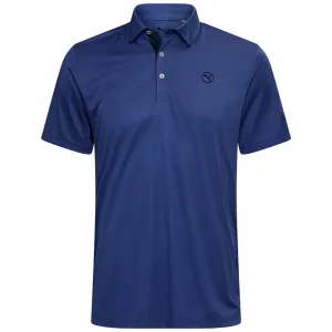 Puma Pure 2.0 Polo Shirt - Blue Crystal Stride with Confidence Push Beyond Limits