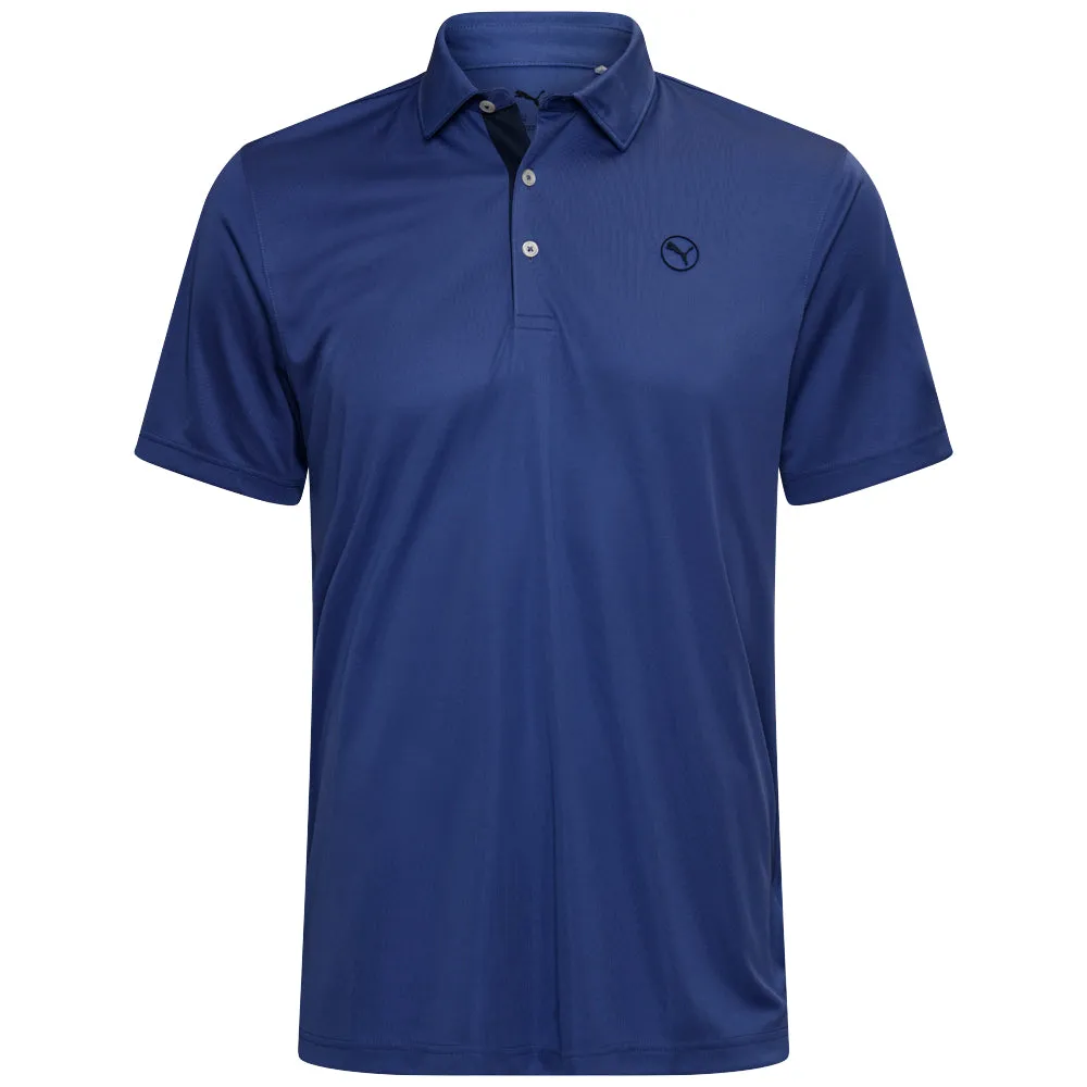 Puma Pure 2.0 Polo Shirt - Blue Crystal Stride with Confidence Push Beyond Limits