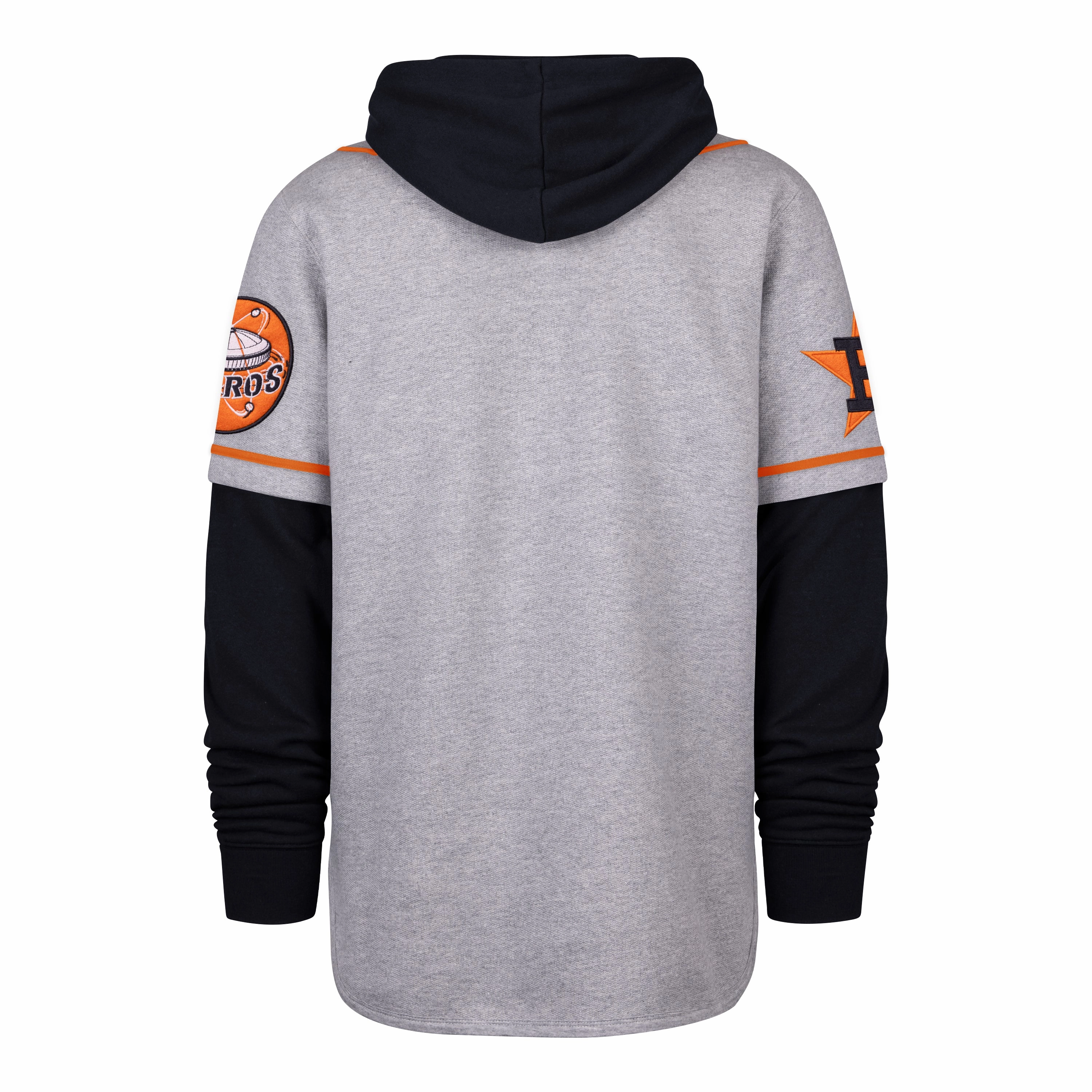HOUSTON ASTROS COOPERSTOWN GAME FELT FIFTIES '47 SHORTSTOP PULLOVER HOOD