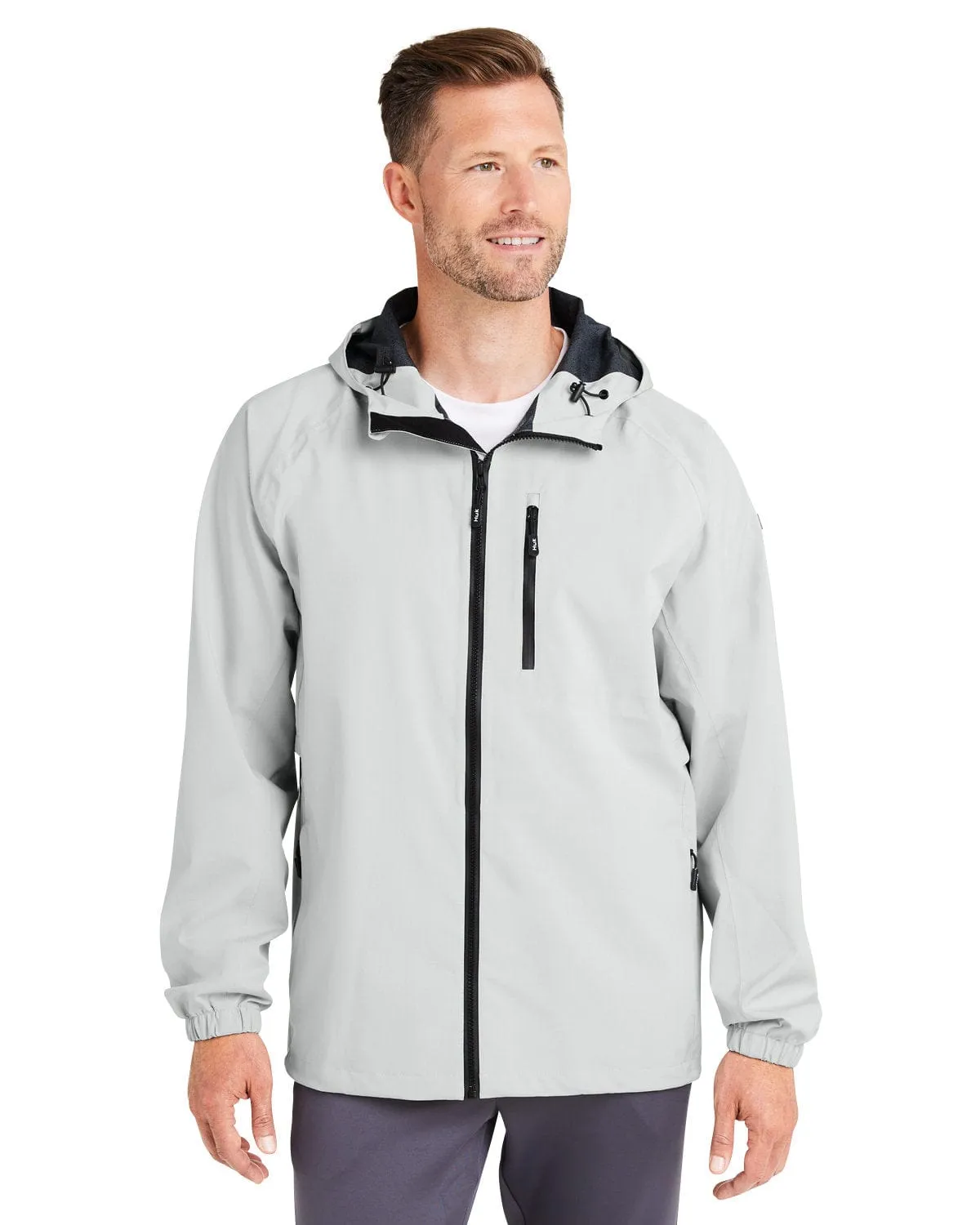 Huk - Men'S Rover Rain Jacket Make a Statement