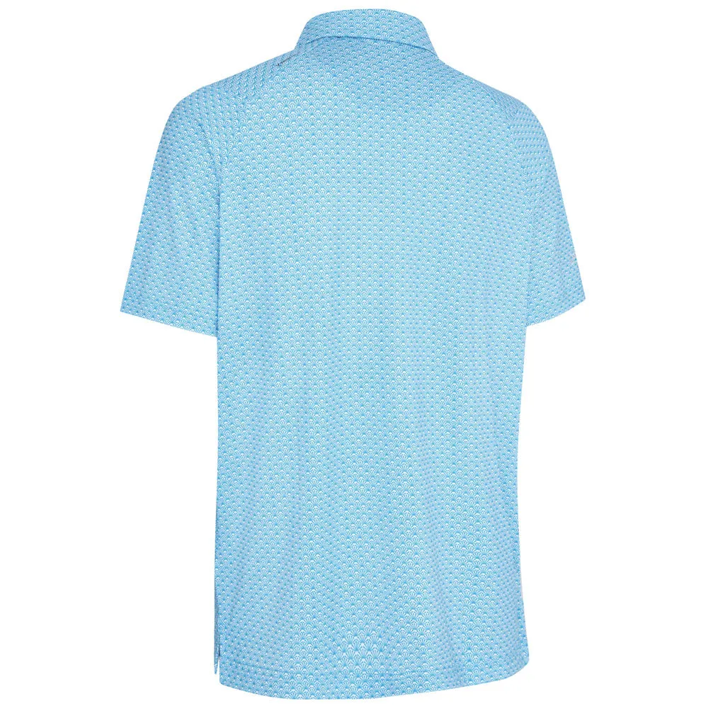 Gear Up and Go All Saints' Day Sale Callaway Tee Allover Print Polo Shirt - Hawaiian Surf