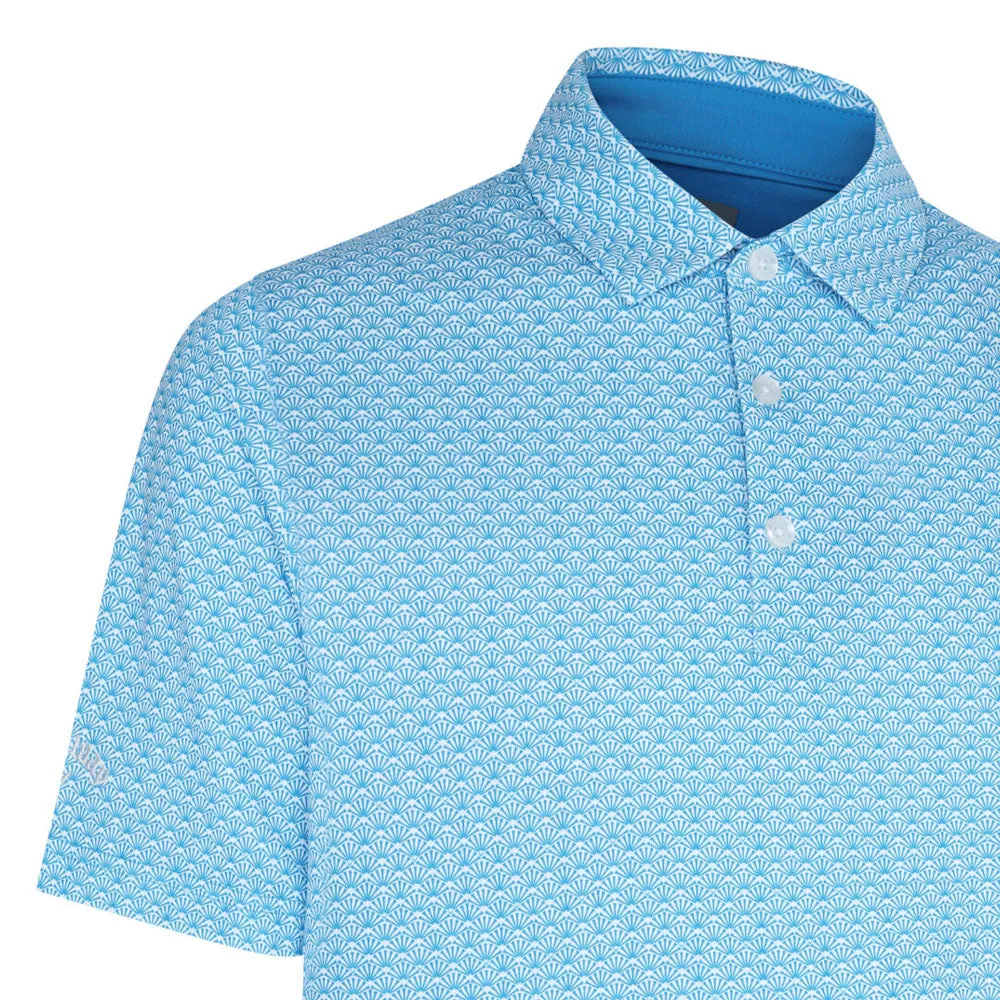 Affordable Christmas Eve Sale Callaway Tee Allover Print Polo Shirt - Hawaiian Surf