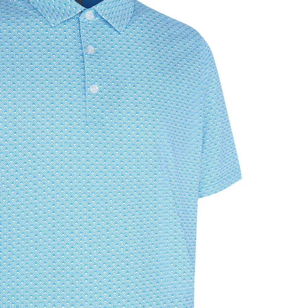 Callaway Tee Allover Print Polo Shirt - Hawaiian Surf Special Offer
