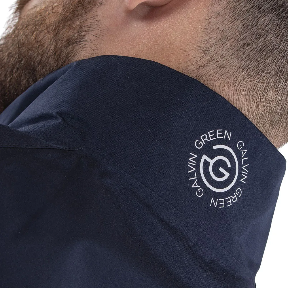 Stride with Confidence Step Out Boldly Galvin Green Arvin Gore-Tex Paclite Waterproof Jacket- Navy/White