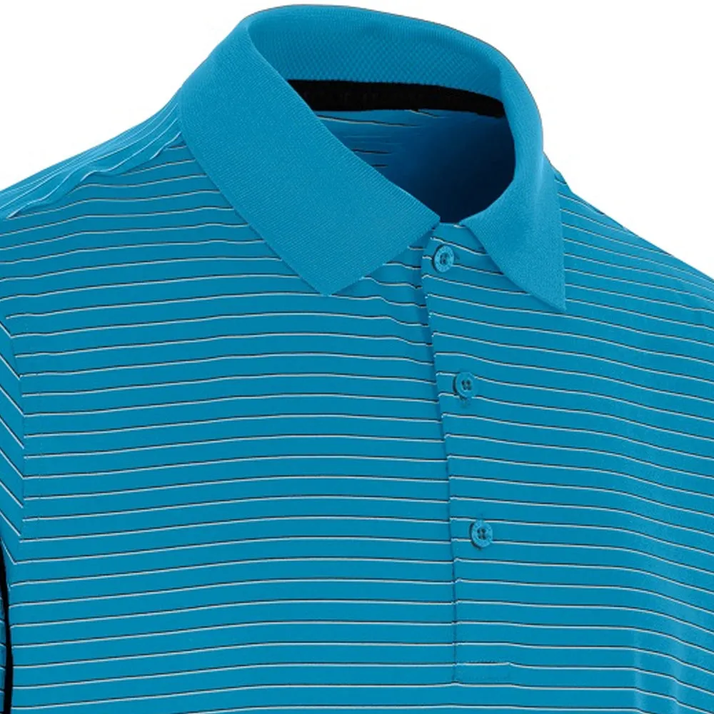 Proquip Pro Tech Feeder Stripe Polo Shirt - Azure Blue Independence Day Sale