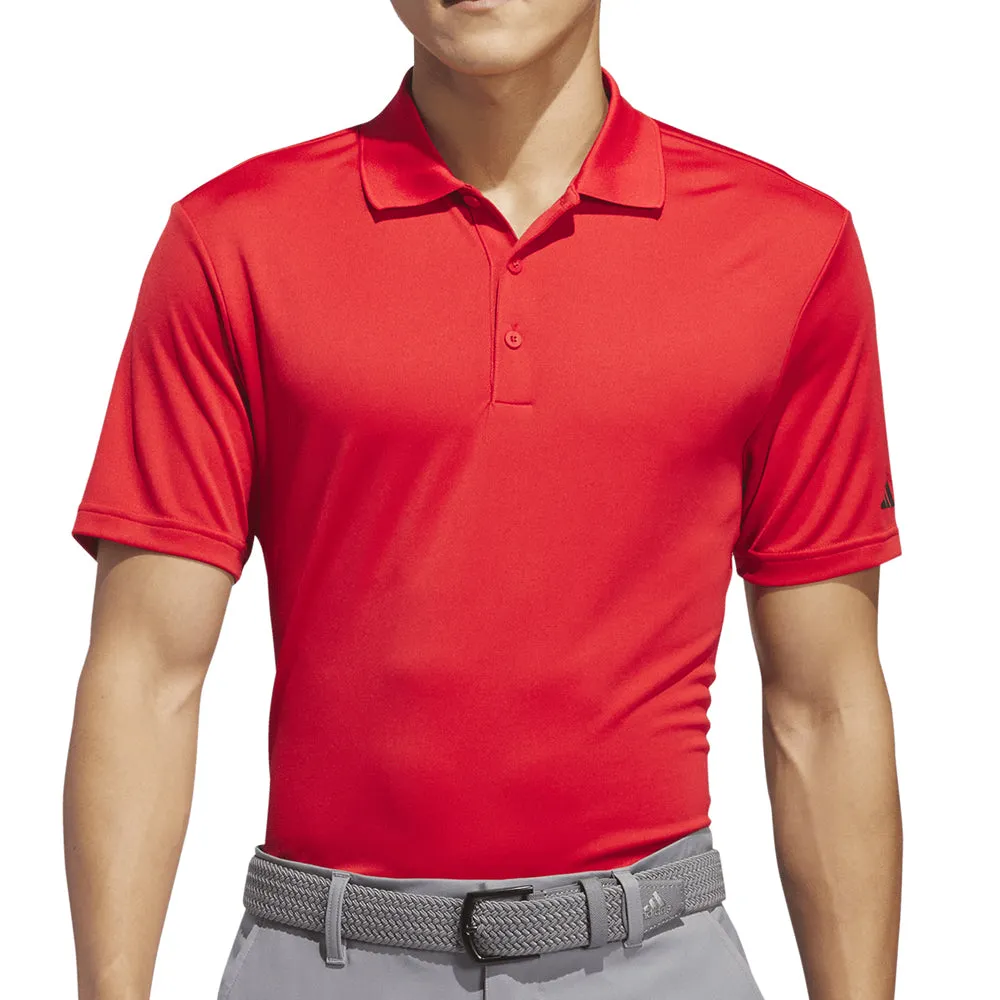Cyber Monday Sale Stay in Motion Adidas Core Performance Primegreen Polo Shirt - Collegiate Red