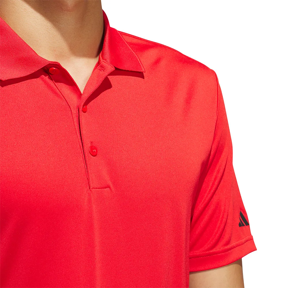 Adidas Core Performance Primegreen Polo Shirt - Collegiate Red Not for the Ordinary Bring the Heat
