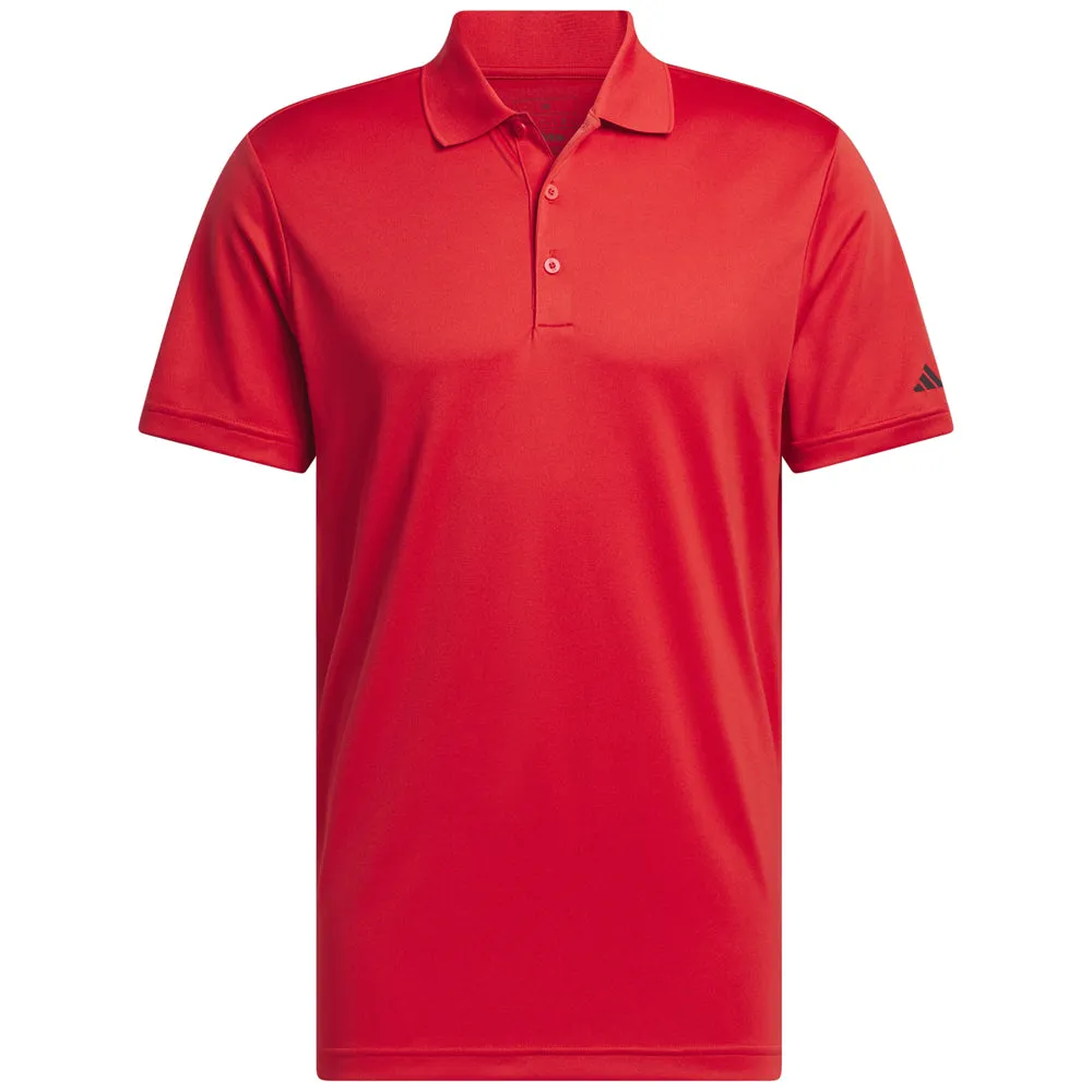 Step Out Boldly The Fast Lane Choice Adidas Core Performance Primegreen Polo Shirt - Collegiate Red