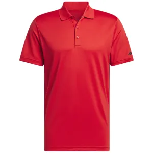 Step Out Boldly The Fast Lane Choice Adidas Core Performance Primegreen Polo Shirt - Collegiate Red
