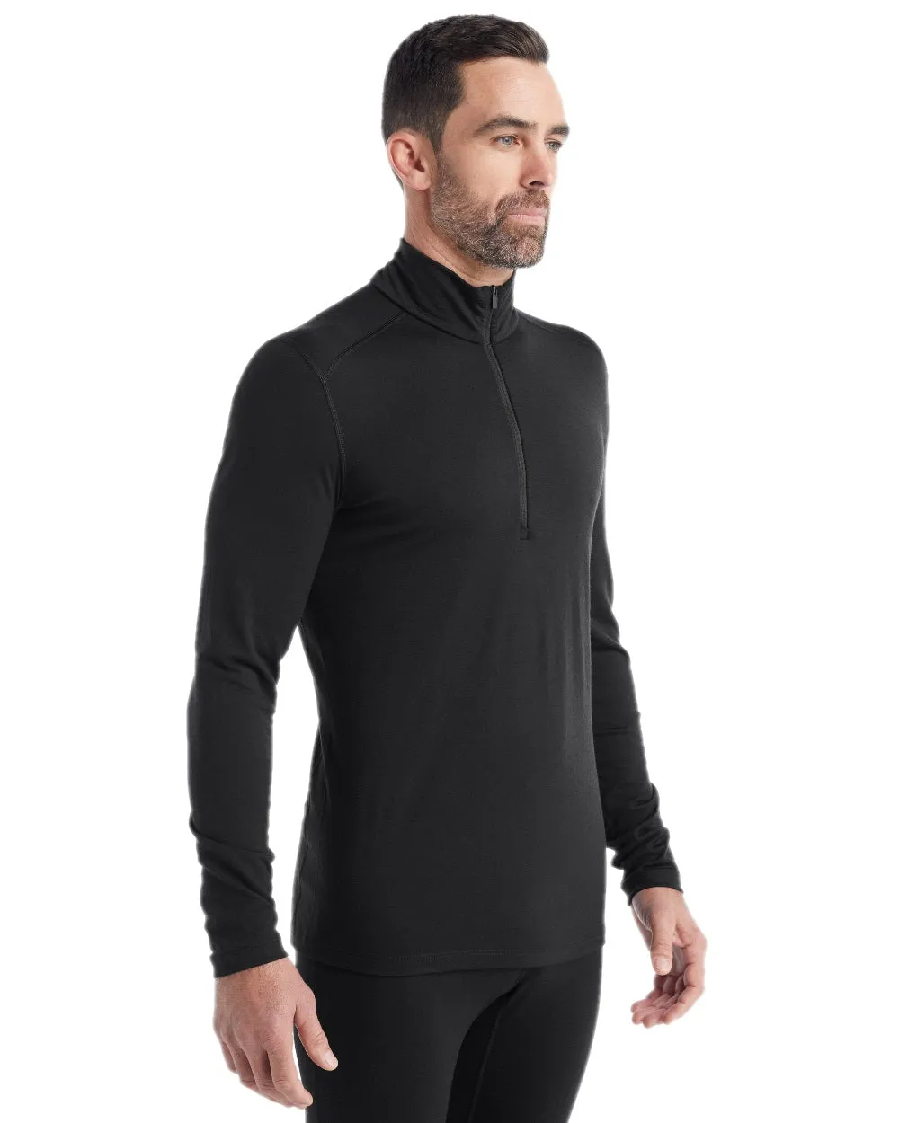 Icebreaker Mens Merino 200 Oasis Half Zip Thermal Top Warm Sweatshirts for Men