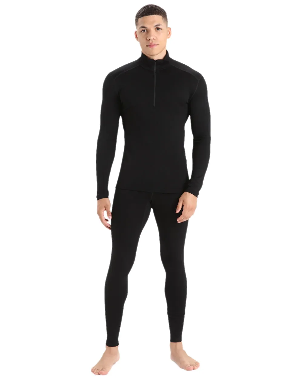 Icebreaker Mens Merino 260 Tech Half Zip Thermal Top Warm Sweatshirts for Men