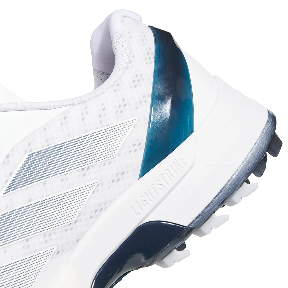 Black Friday Deal Adidas Adizero Zg Spikeless Waterproof Shoes - White/Collegiate Navy/Zero Metallic