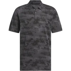 Black Friday Sale Memorial Day Sale Adidas Go-To Print Polo Shirt - Black