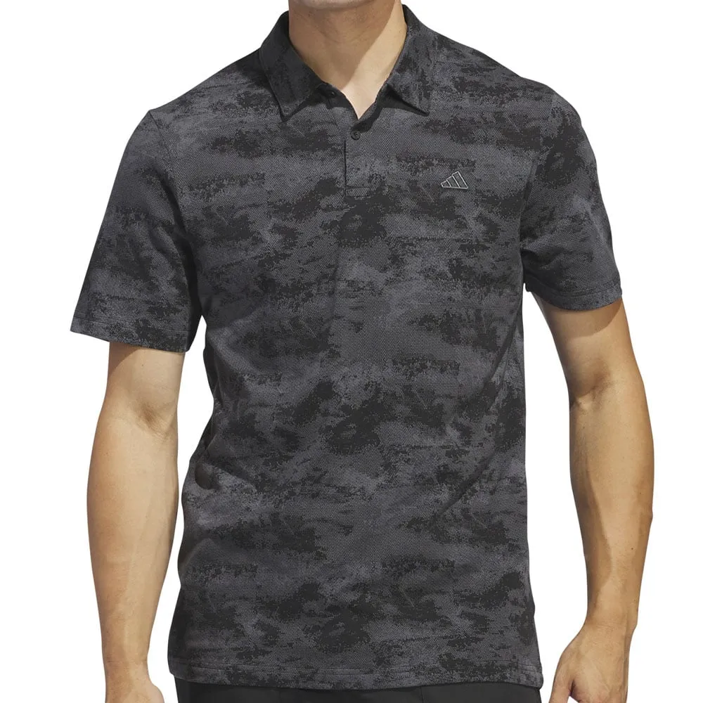 Biggest Sale of the Year Adidas Go-To Print Polo Shirt - Black